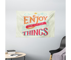 Positive Outlook on Life Wide Tapestry