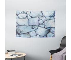 Cottage House Walls Wide Tapestry