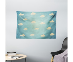 Vintage Weather Design Wide Tapestry