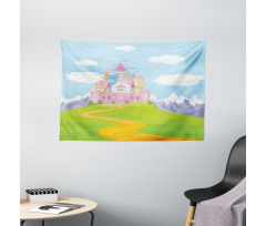 Magnificent Castle Wide Tapestry