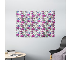 Colorful Summer Nature Wide Tapestry