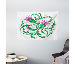 Celtic Style Ornament Wide Tapestry