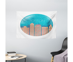 Snow Globe Inspiration Wide Tapestry