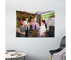 Employees in Office Wide Tapestry
