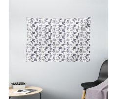 Tropical Underwater Wide Tapestry