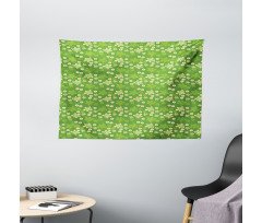 Spring Revival Pattern Wide Tapestry