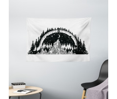 Outdoors Forest Wide Tapestry