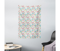 Colorful Insects Bugs Tapestry