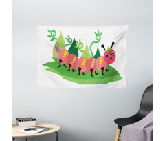 Strolling Animal Wide Tapestry