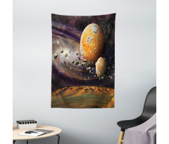 Universe Space Planets Tapestry