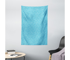 Calming Aquatic Colors Tapestry