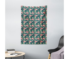 Tropic Nature Wildlife Tapestry