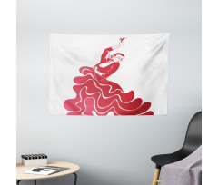 Flamenco Performance Wide Tapestry