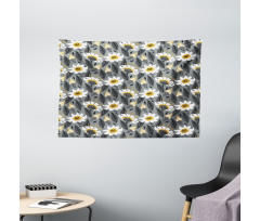 Daisy Petals Wide Tapestry