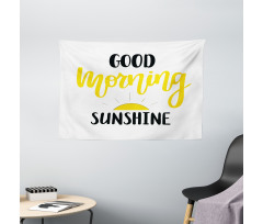 Morning Sunshine Wide Tapestry