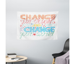 Inspirational Resilience Wide Tapestry