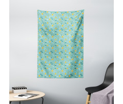 Sun Rain Thunder Bolts Tapestry