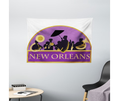 French Quarter Band Wide Tapestry