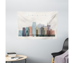 Missouri Landmarks Wide Tapestry