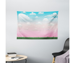 Nature Evening Sunset Sky Wide Tapestry