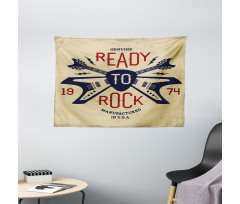 Ready to Rock Wide Tapestry
