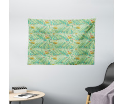 Agriculture Grass Ants Wide Tapestry