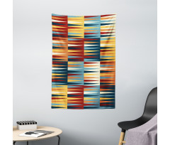 Long Colored Triangles Tapestry