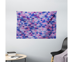 Triangles Low Poly Wide Tapestry