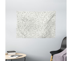 Bead Shapes and Lines Wide Tapestry