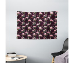 Protea Bouquets Wide Tapestry