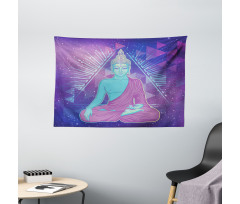 Meditating in Space Wide Tapestry