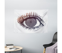 Outer Space Vortex Pupil Wide Tapestry