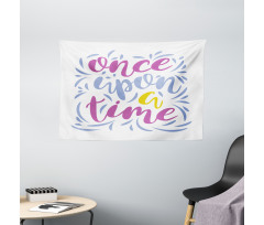 Fairytale Doodle Wide Tapestry