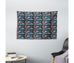 Abstract Tropical Nature Wide Tapestry