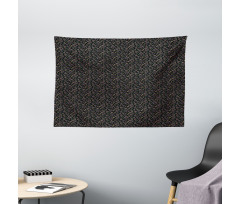 Romantic Botanical Theme Wide Tapestry