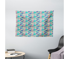 Exotic Hawaii Summer Flora Wide Tapestry