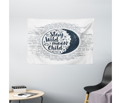 Curls Wide Tapestry