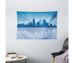 Minneapolis Silhouette Wide Tapestry