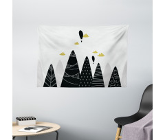 Clouds Mountain Region Wide Tapestry