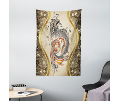 Serpent Mythological Tapestry