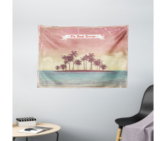 Best Summer Calligraphy Wide Tapestry