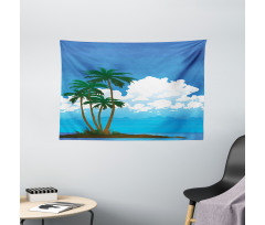 Hawaiian Holiday Island Wide Tapestry