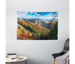 Carpathians in Autumn Wide Tapestry