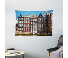 Medieval Buildings City Wide Tapestry