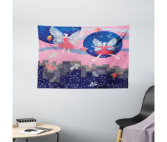 Dance of Fairies Wide Tapestry