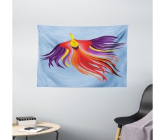 Fantasy Creature Wide Tapestry