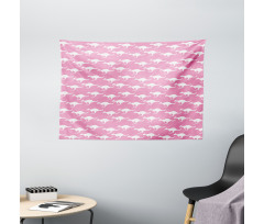 Diagonal Alignment Pattern Wide Tapestry