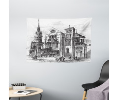 Notre-Dame-en-Vaux Art Wide Tapestry