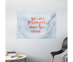 Geometric Circle Wise Words Wide Tapestry
