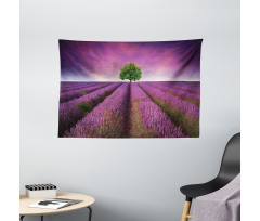 Lavender Fields and Tree Wide Tapestry